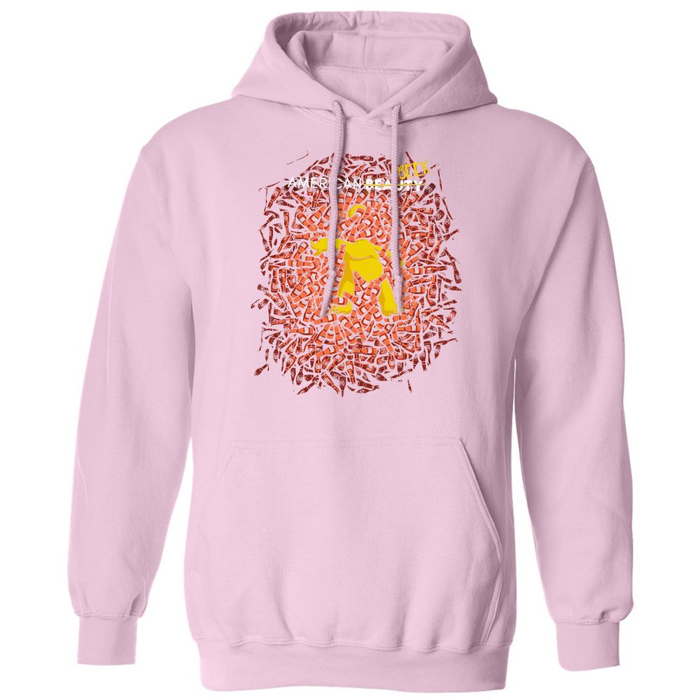 Classic Unisex Hoodie - FH1ZW6WF - Light Pink - 3