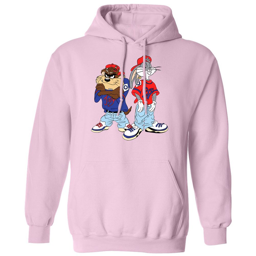 Classic Unisex Hoodie - Z6F8KA89 - Light Pink - 3
