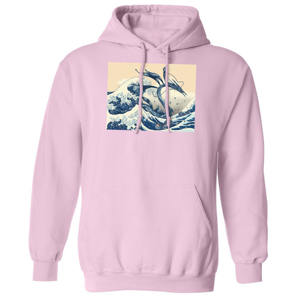 Classic Unisex Hoodie - Q5CRK2N6 - Light Pink - 3