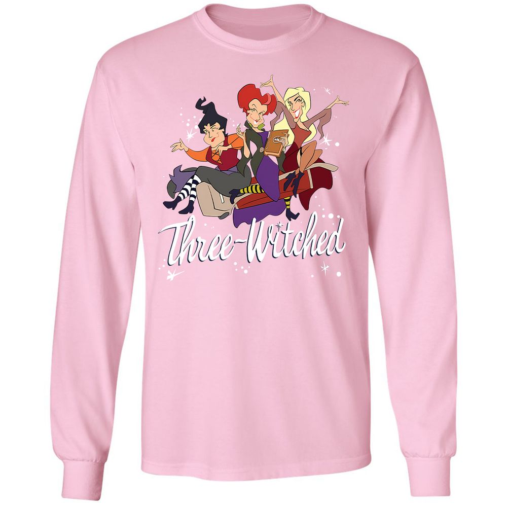 Long Sleeve T-Shirt - SDFMWF93 - Light Pink - 3