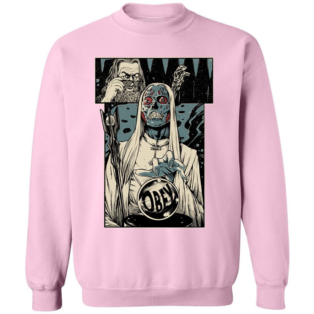 Classic Unisex Sweatshirt - HUZTR825 - Light Pink - 3
