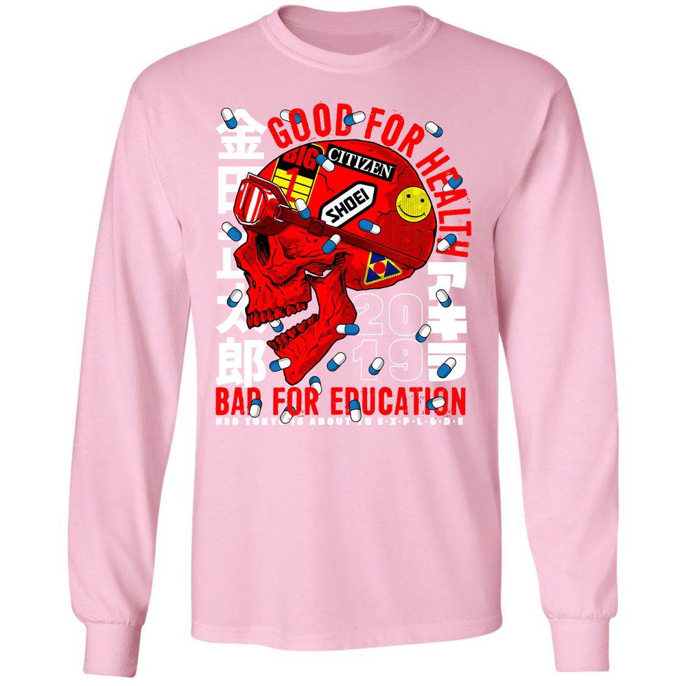 Long Sleeve T-Shirt - UU7JH7G4 - Light Pink - 3