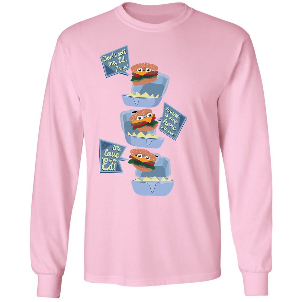 Long Sleeve T-Shirt - V4WVPJKG - Light Pink - 3
