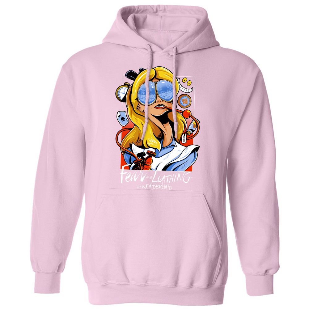 Classic Unisex Hoodie - Y8HKLN23 - Light Pink - 3