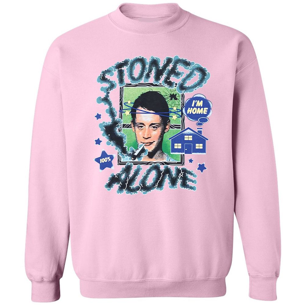 Stoned home alone - Light Pink - 3