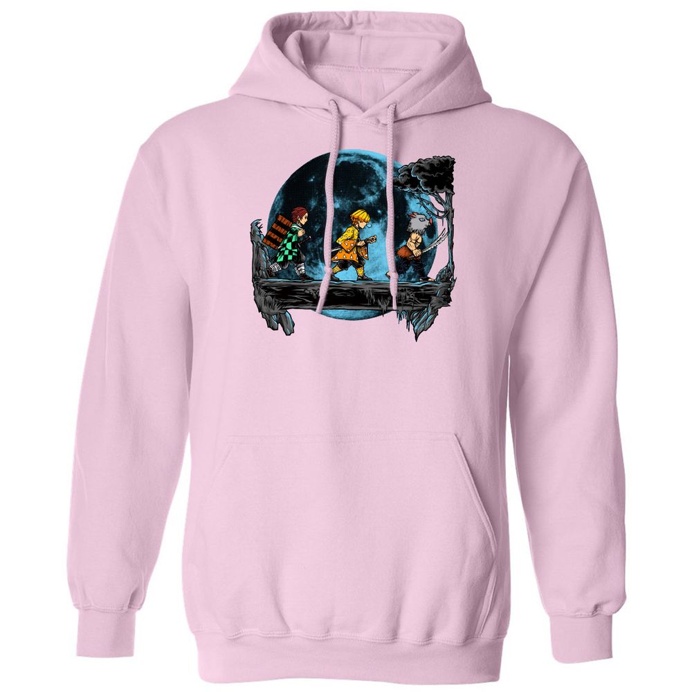 Classic Unisex Hoodie - C26K6XEG - Light Pink - 3