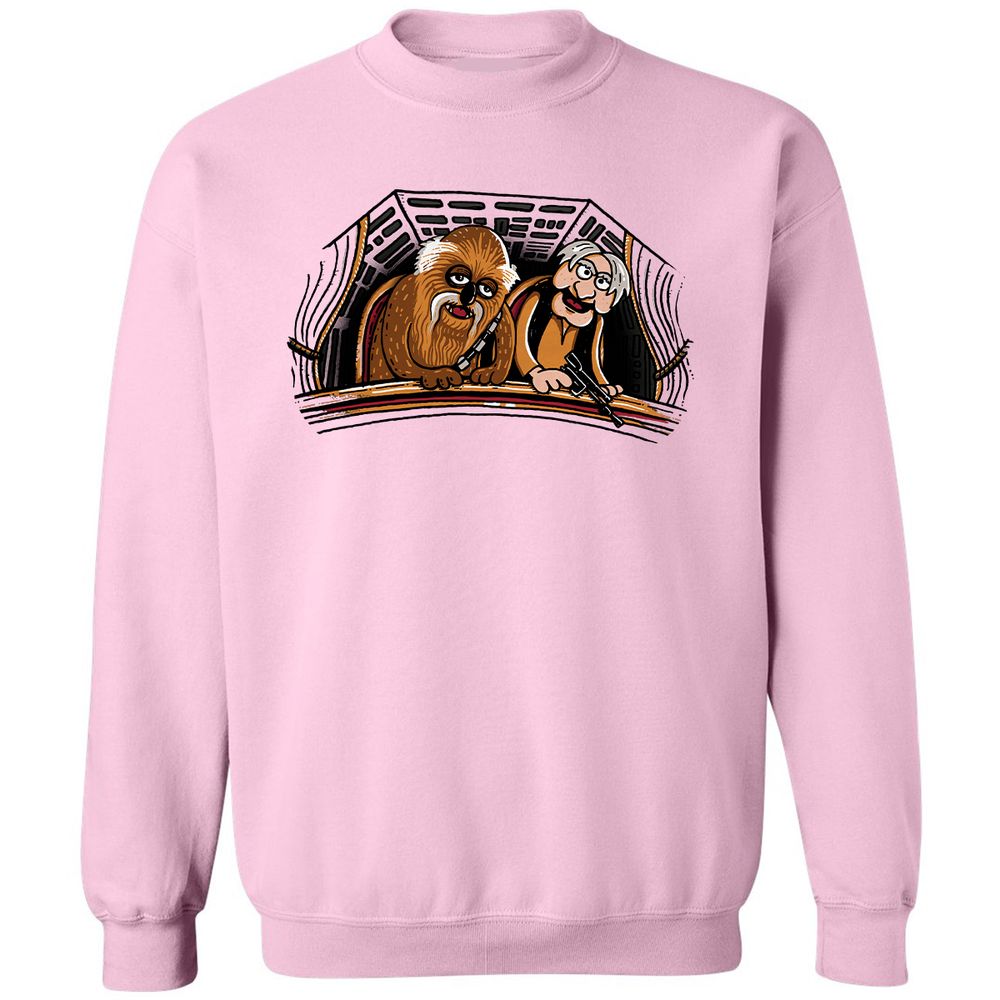 Classic Unisex Sweatshirt - HV9BDZWC - Light Pink - 3