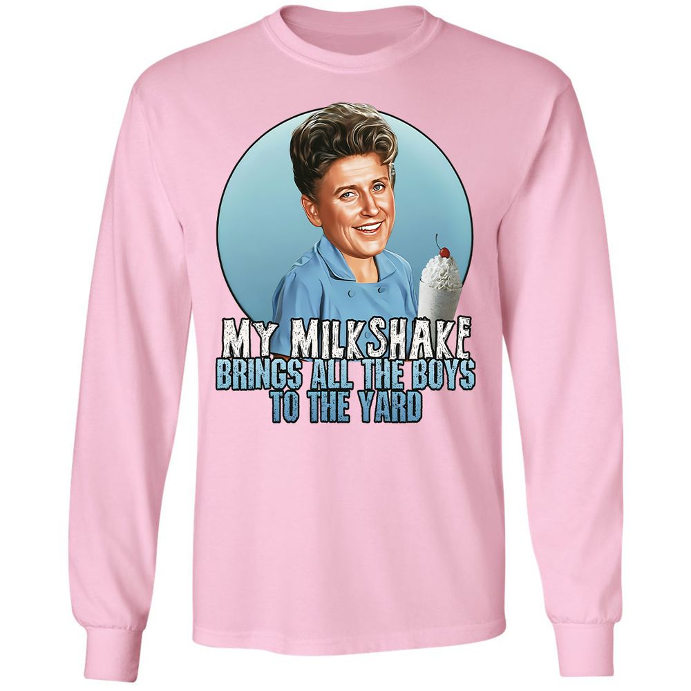 Long Sleeve T-Shirt - Q8D5W46V - Light Pink - 3