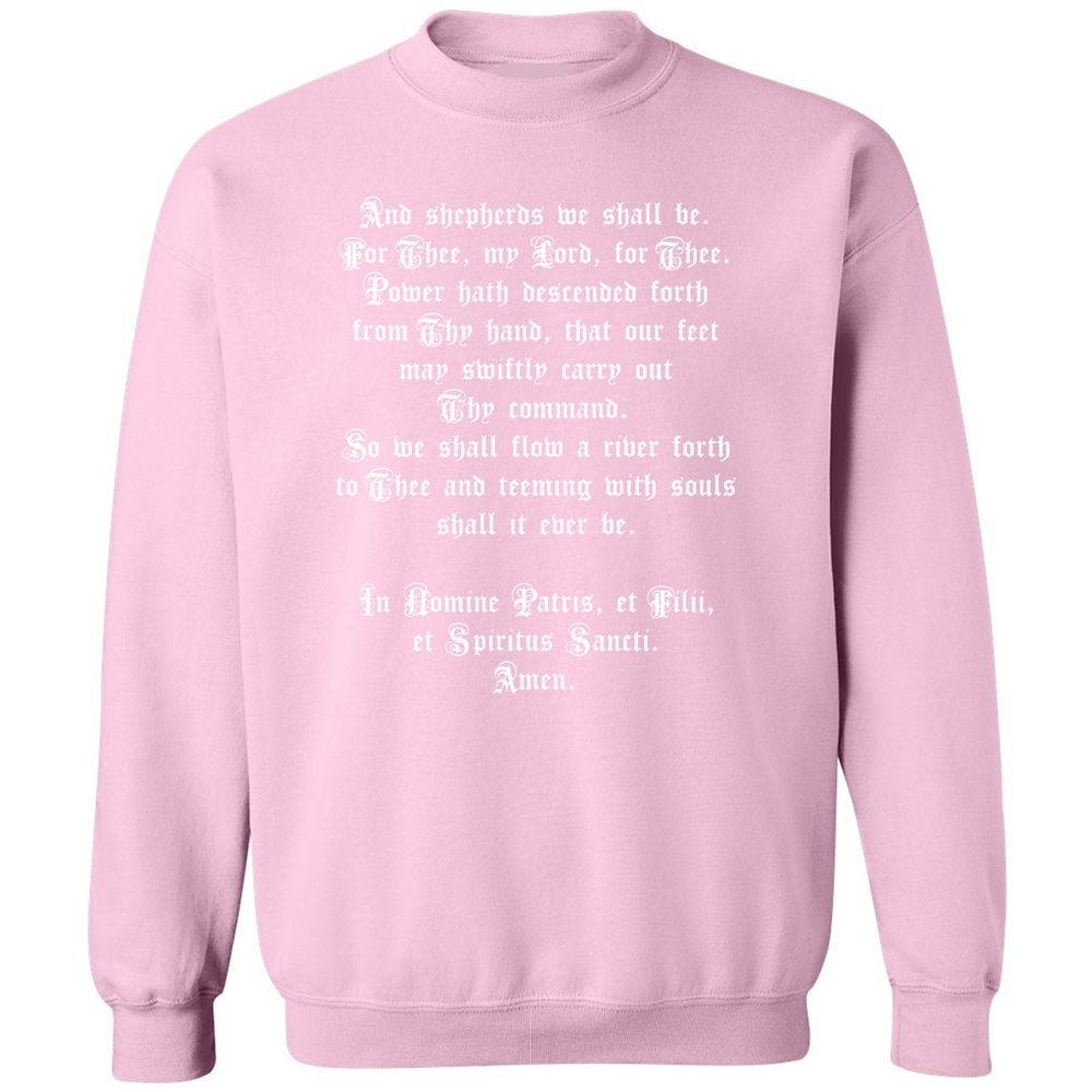 Classic Unisex Sweatshirt - XTQDX7H6 - Light Pink - 3