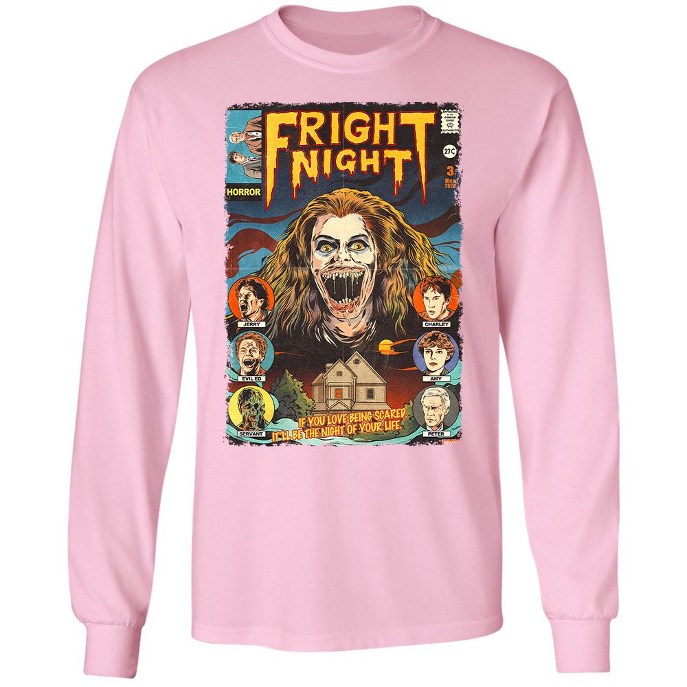 Long Sleeve T-Shirt - CQ8ZQN6T - Light Pink - 3