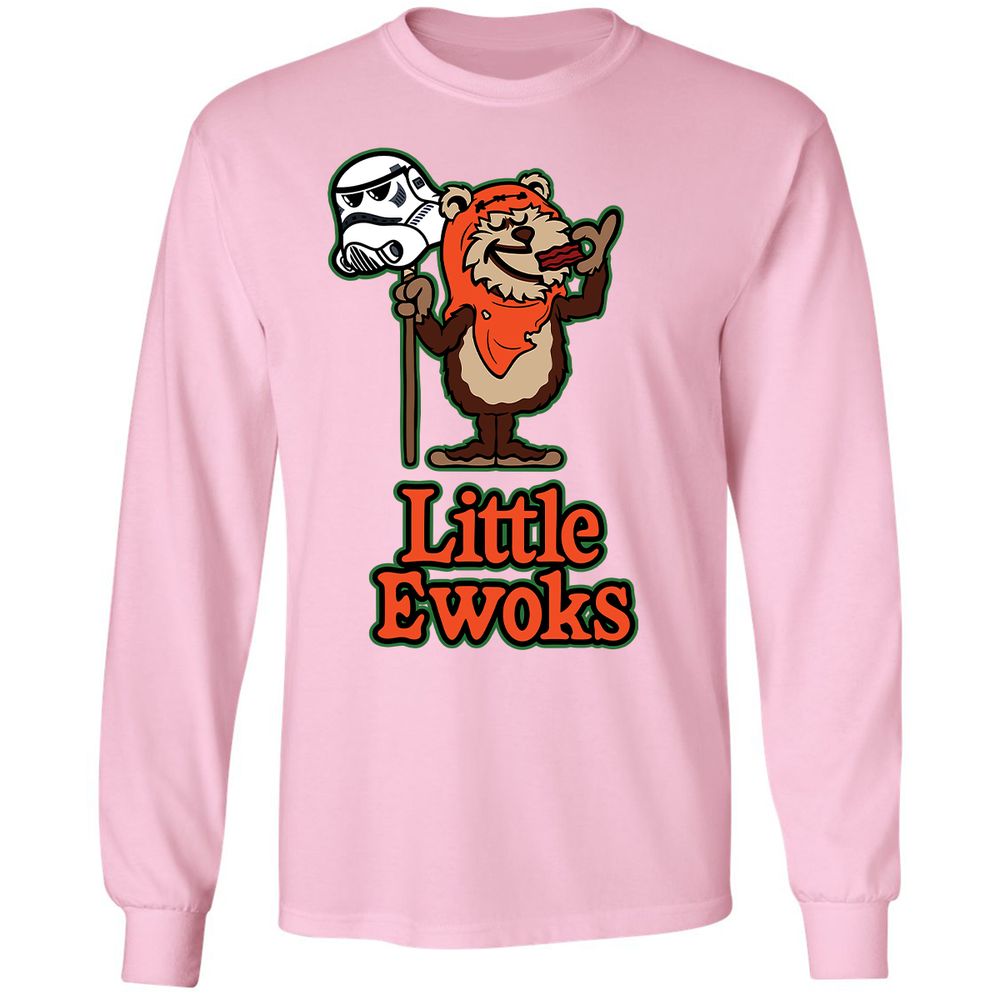 Long Sleeve T-Shirt - 6BJH5H4T - Light Pink - 3