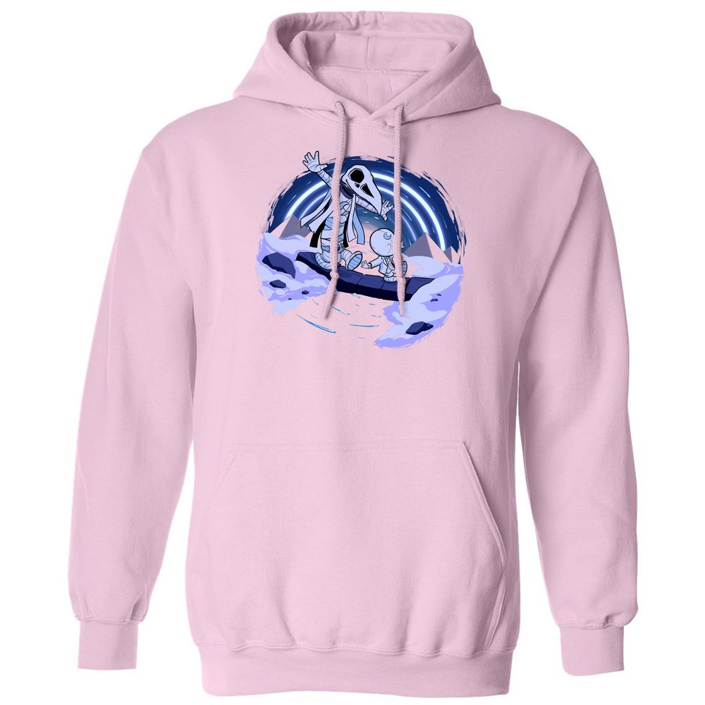 Classic Unisex Hoodie - 8T5G97V3 - Light Pink - 3