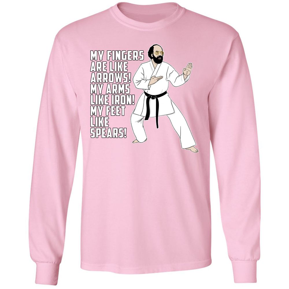 Long Sleeve T-Shirt - YVR1RSG4 - Light Pink - 3