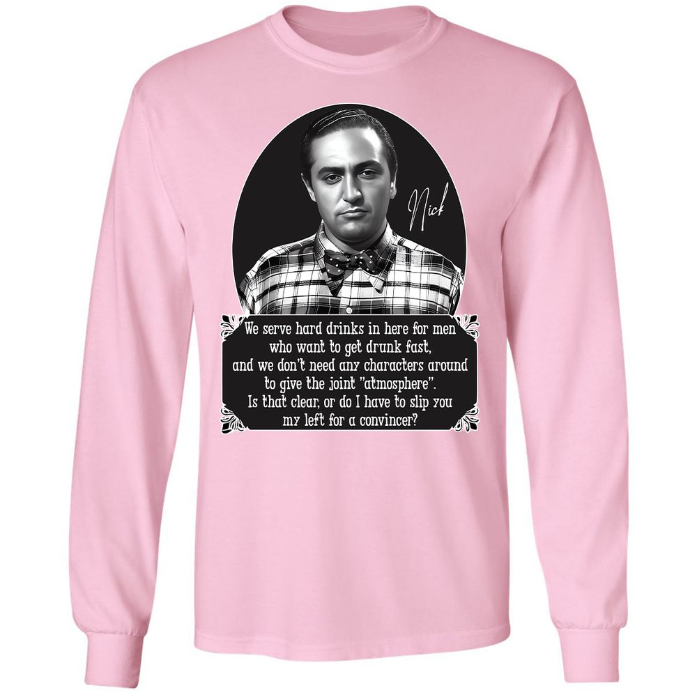 Long Sleeve T-Shirt - LTKMSHEH - Light Pink - 3