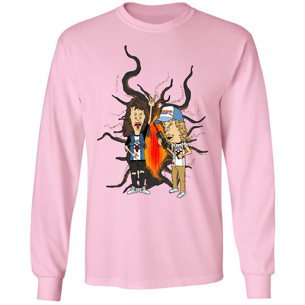 Long Sleeve T-Shirt - R7XD3M28 - Light Pink - 3