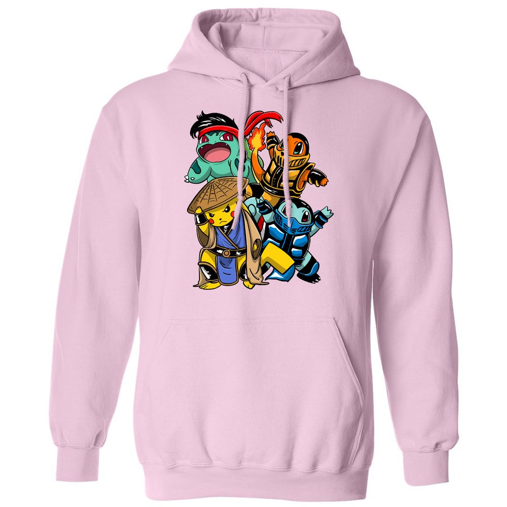 Classic Unisex Hoodie - A84XU6K5 - Light Pink - 3