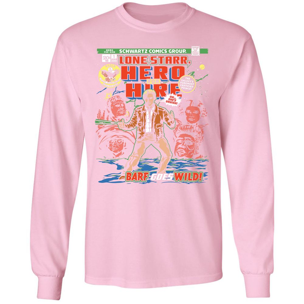 Long Sleeve T-Shirt - KJBFR13F - Light Pink - 3