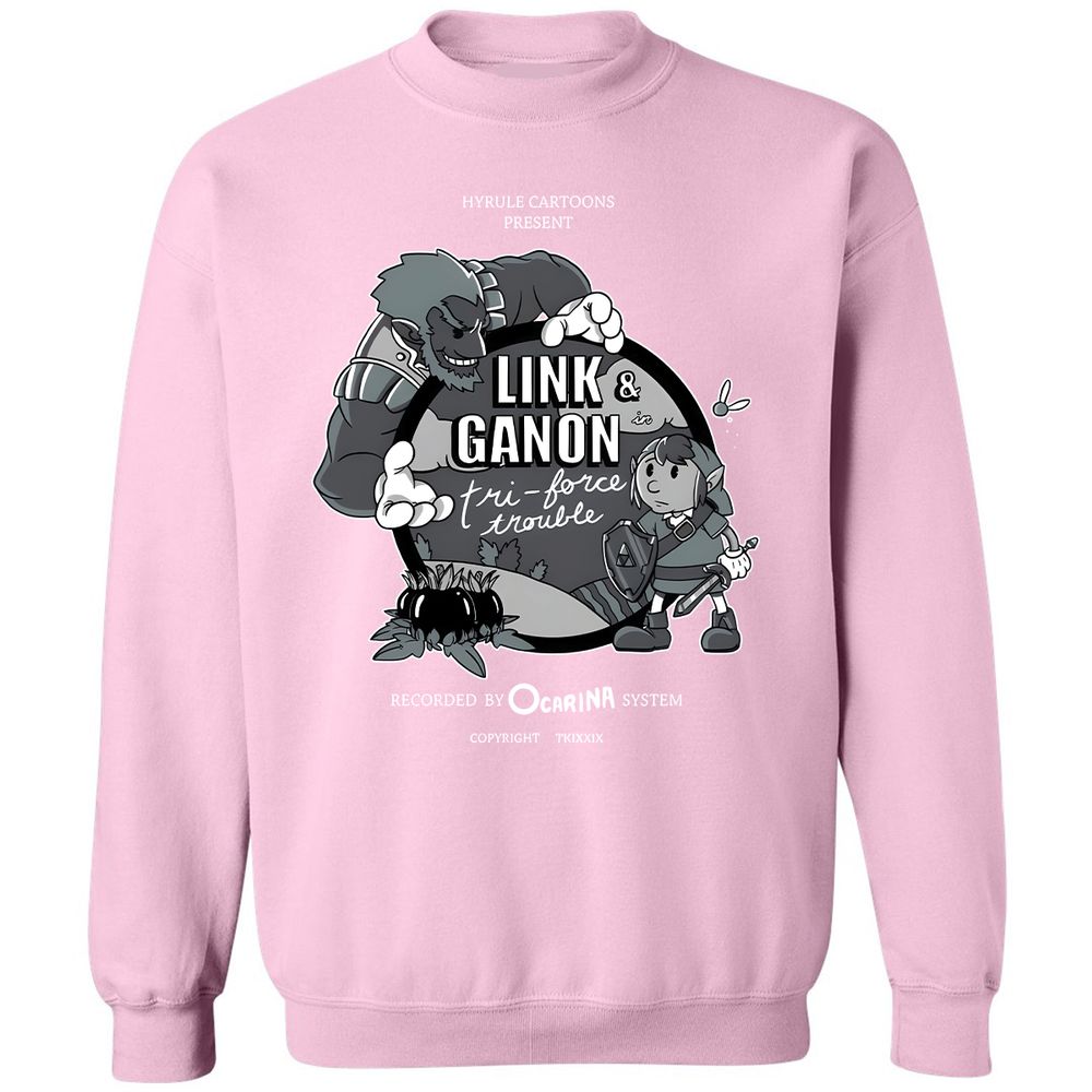Classic Unisex Sweatshirt - FF5E9S1F - Light Pink - 3