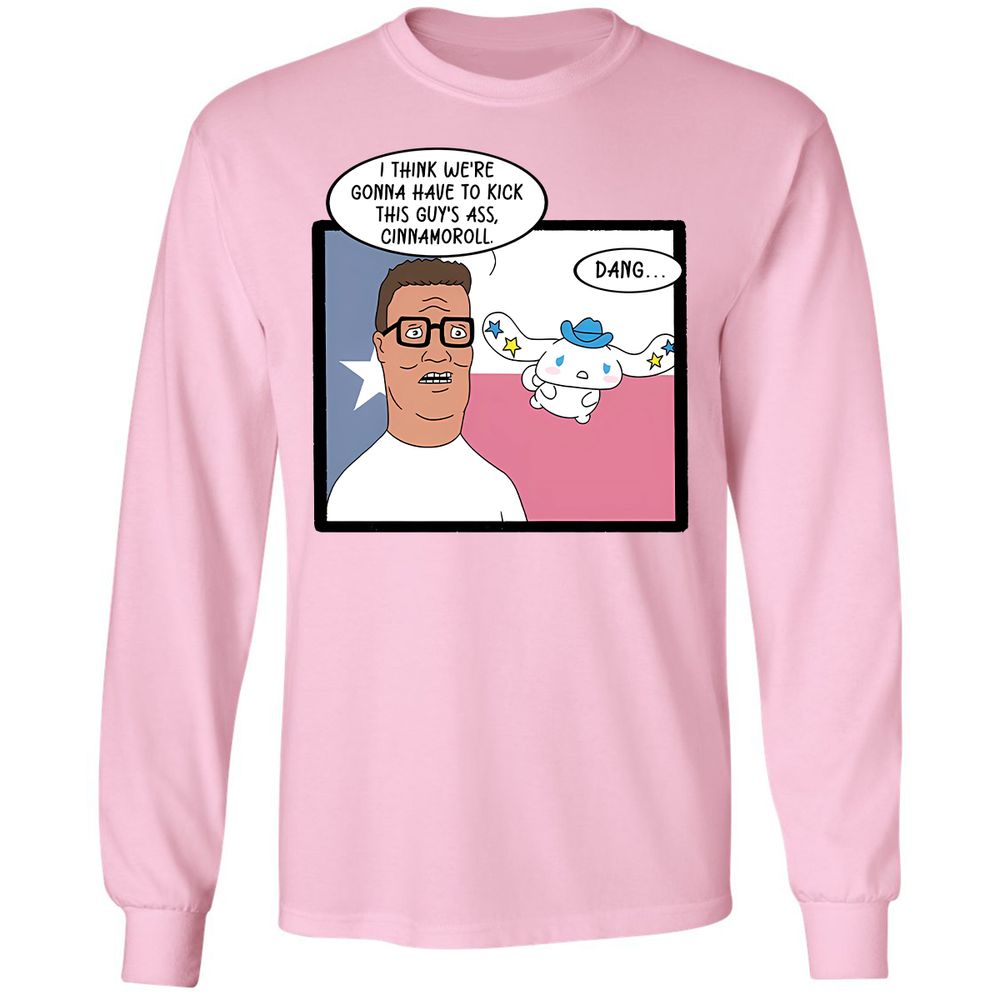 Long Sleeve T-Shirt - 7QHU6Z2X - Light Pink - 3