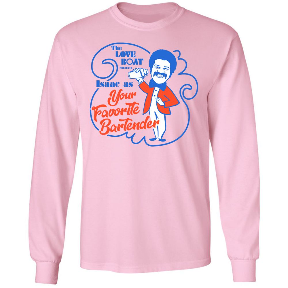 Long Sleeve T-Shirt - M8698JW4 - Light Pink - 3