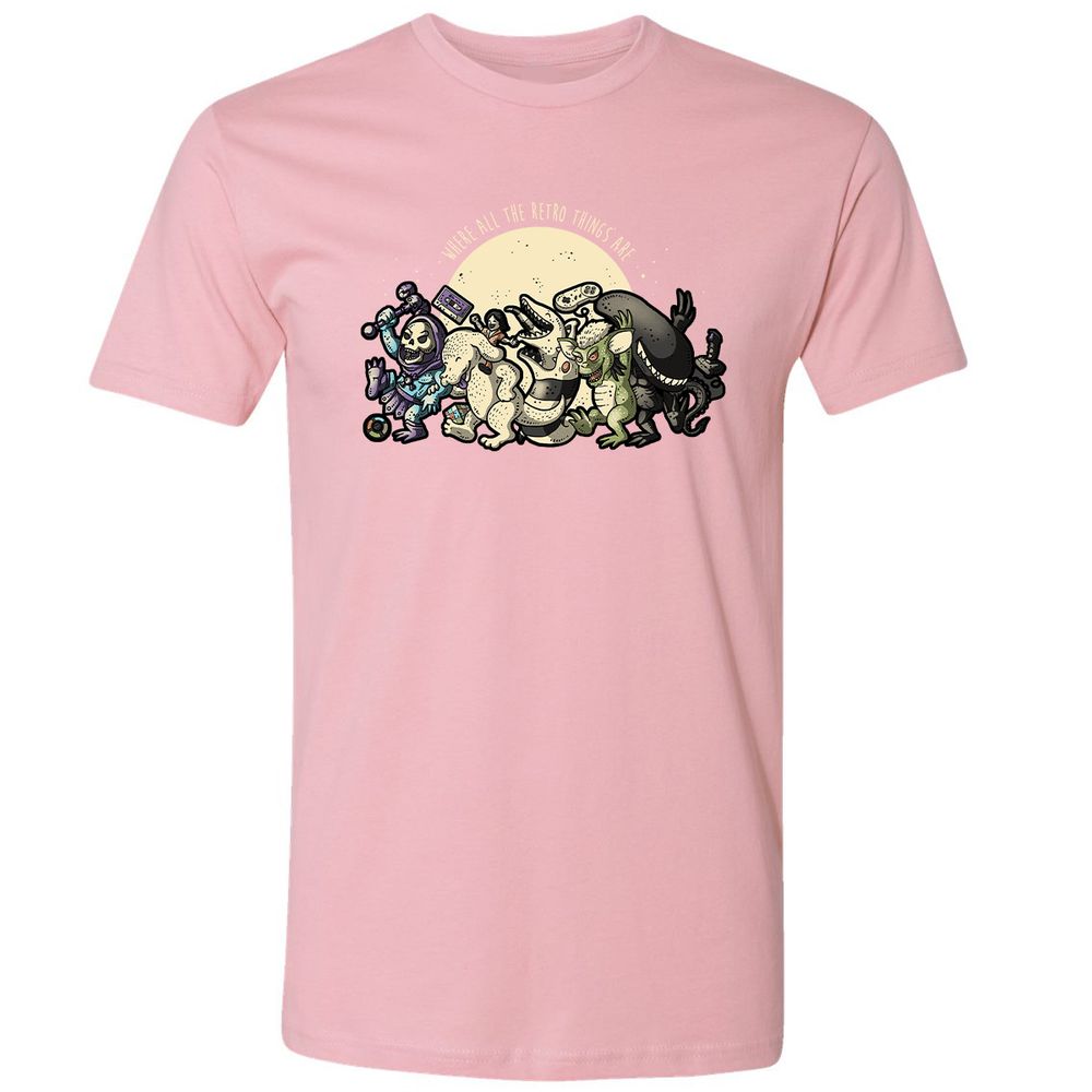 Premium Unisex T-Shirt - HHGQ5ME6 - Light Pink - 3