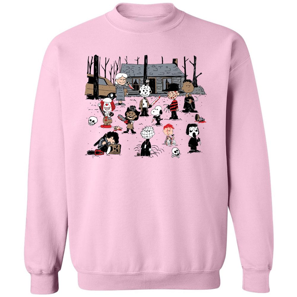Classic Unisex Sweatshirt - Y86A4RYY - Light Pink - 3