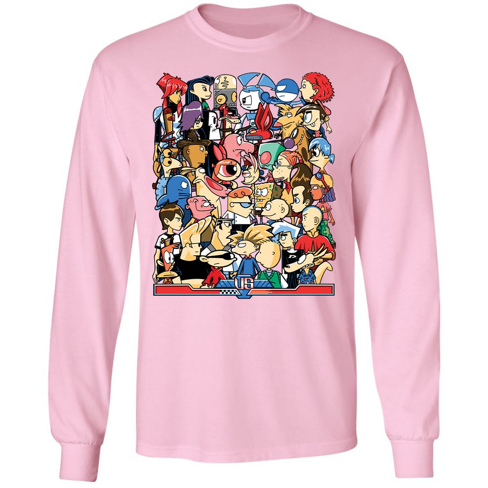 Long Sleeve T-Shirt - 6WDC14VG - Light Pink - 3