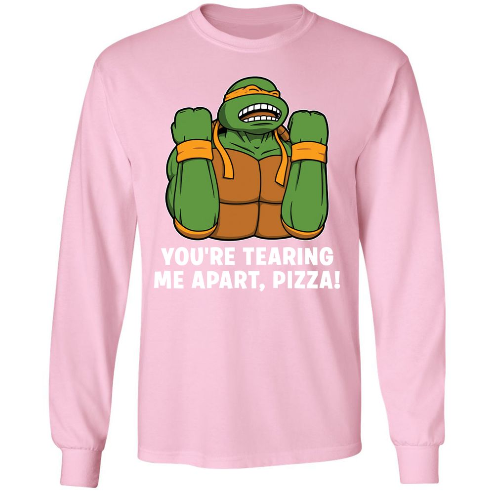 Long Sleeve T-Shirt - Q8R1RABQ - Light Pink - 3