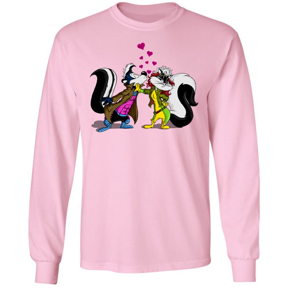 Long Sleeve T-Shirt - SF2VAB68 - Light Pink - 3