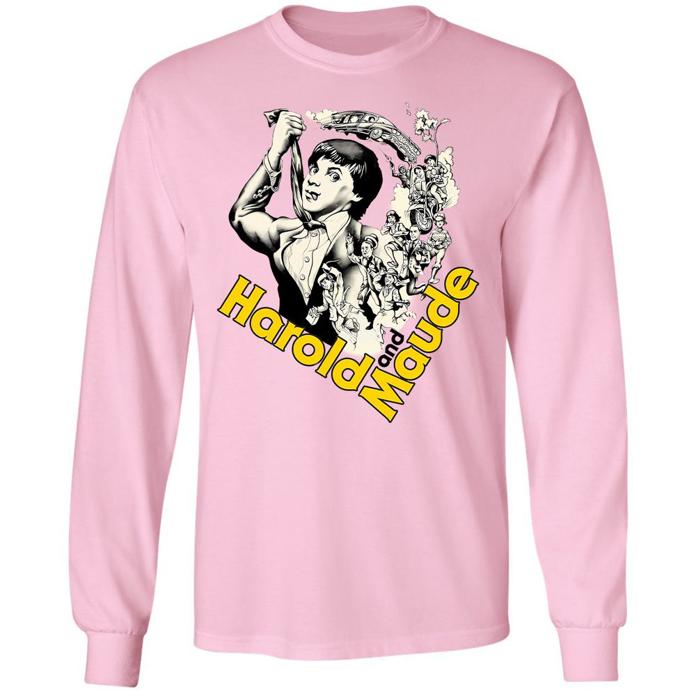 Long Sleeve T-Shirt - DKXUBLL4 - Light Pink - 3
