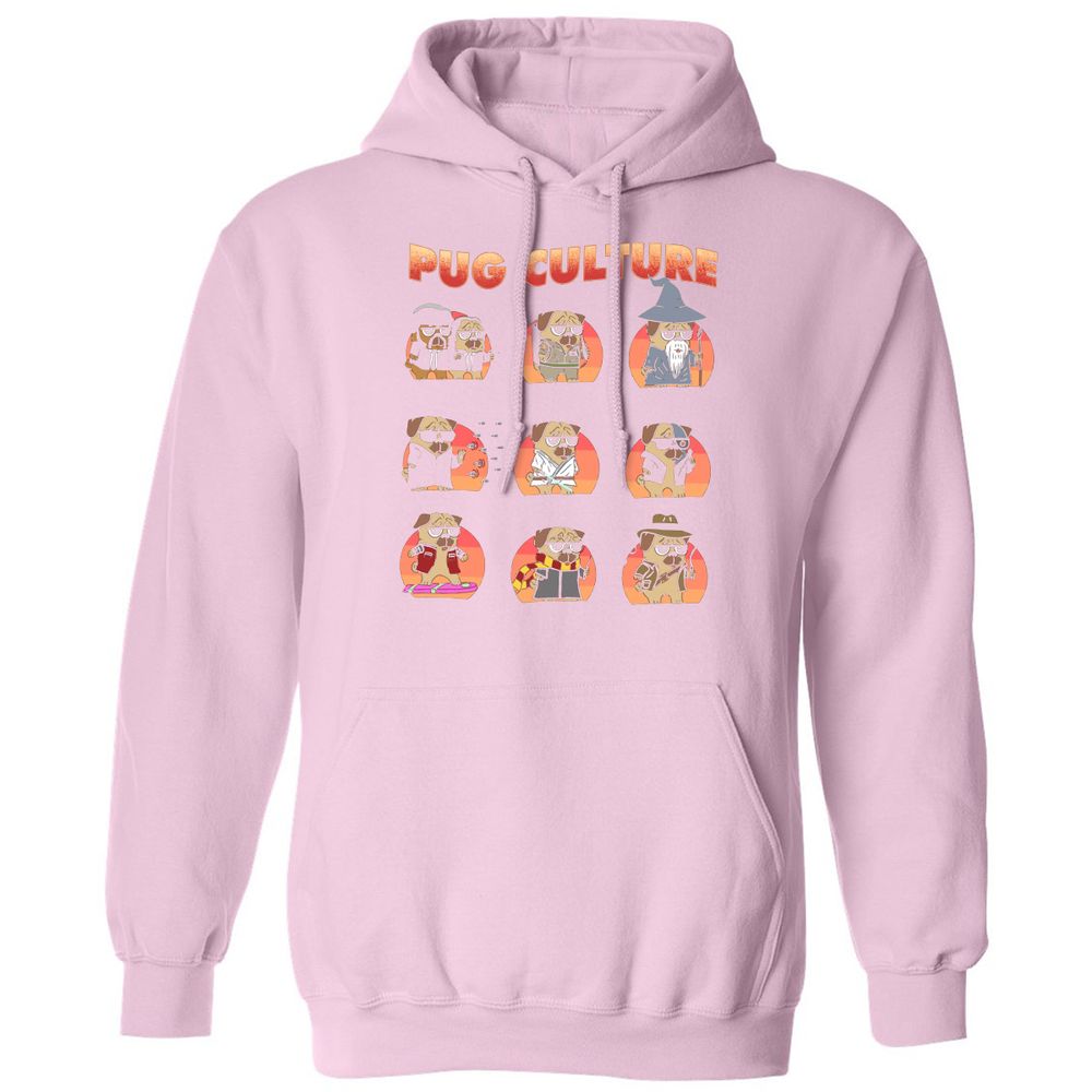 Classic Unisex Hoodie - ELVT7U8J - Light Pink - 3