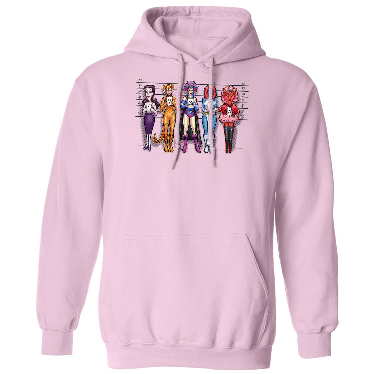 Classic Unisex Hoodie - UMWMLC9N - Light Pink - 3