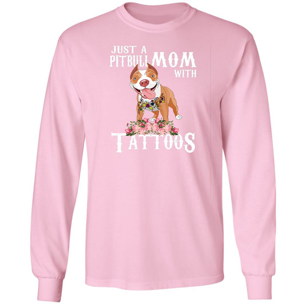 Long Sleeve T-Shirt - 9HYPZHAR - Light Pink - 3