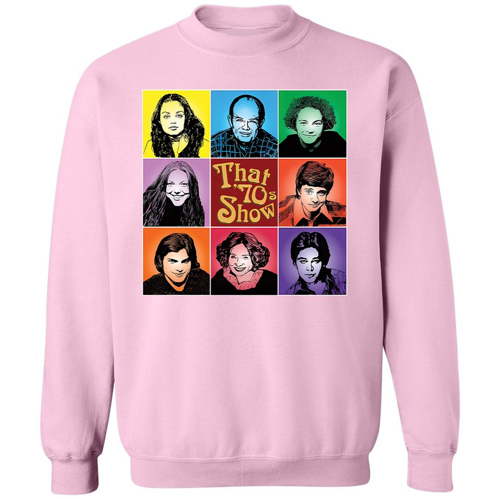 Classic Unisex Sweatshirt - N74GX49B - Light Pink - 3