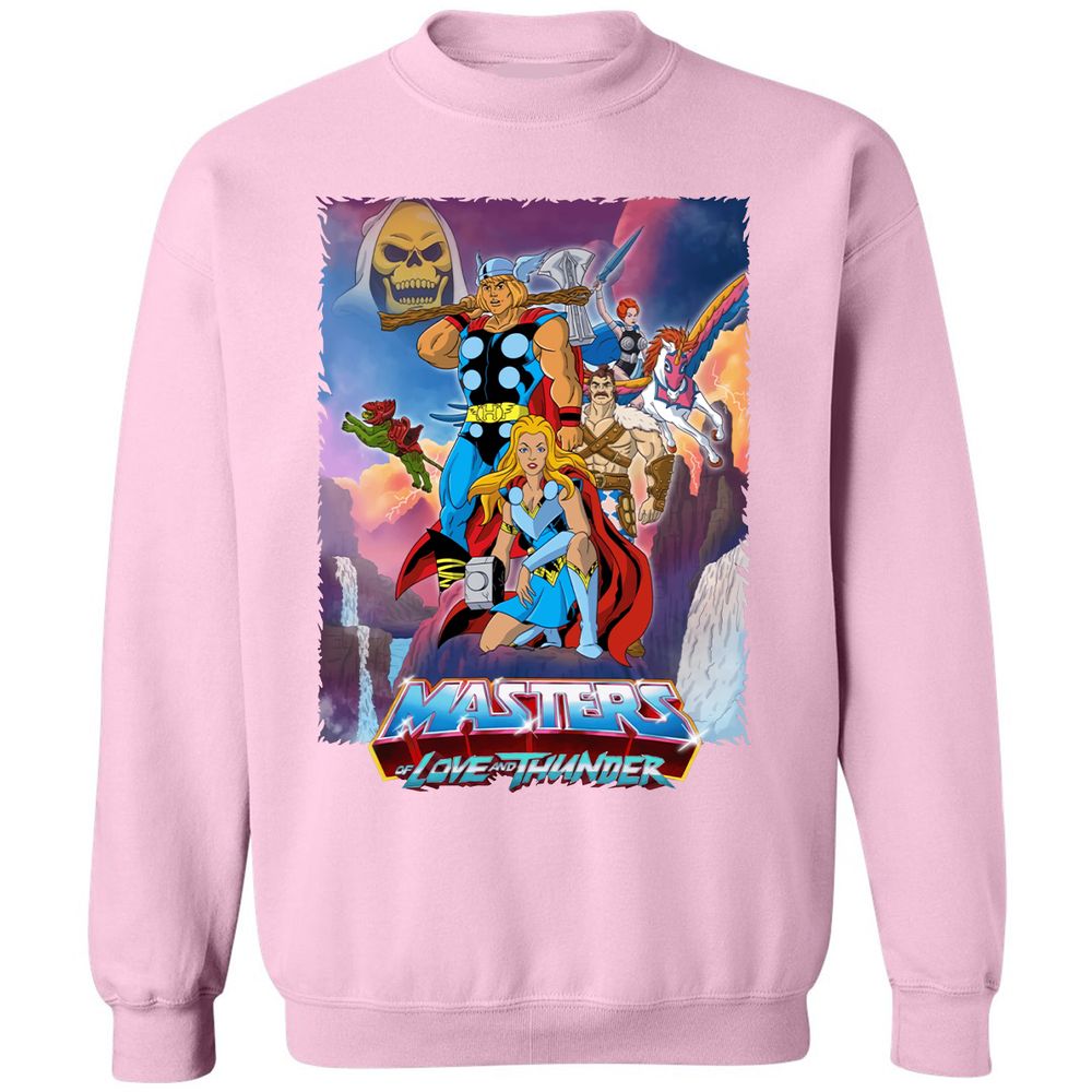 Classic Unisex Sweatshirt - J7A21D3N - Light Pink - 3