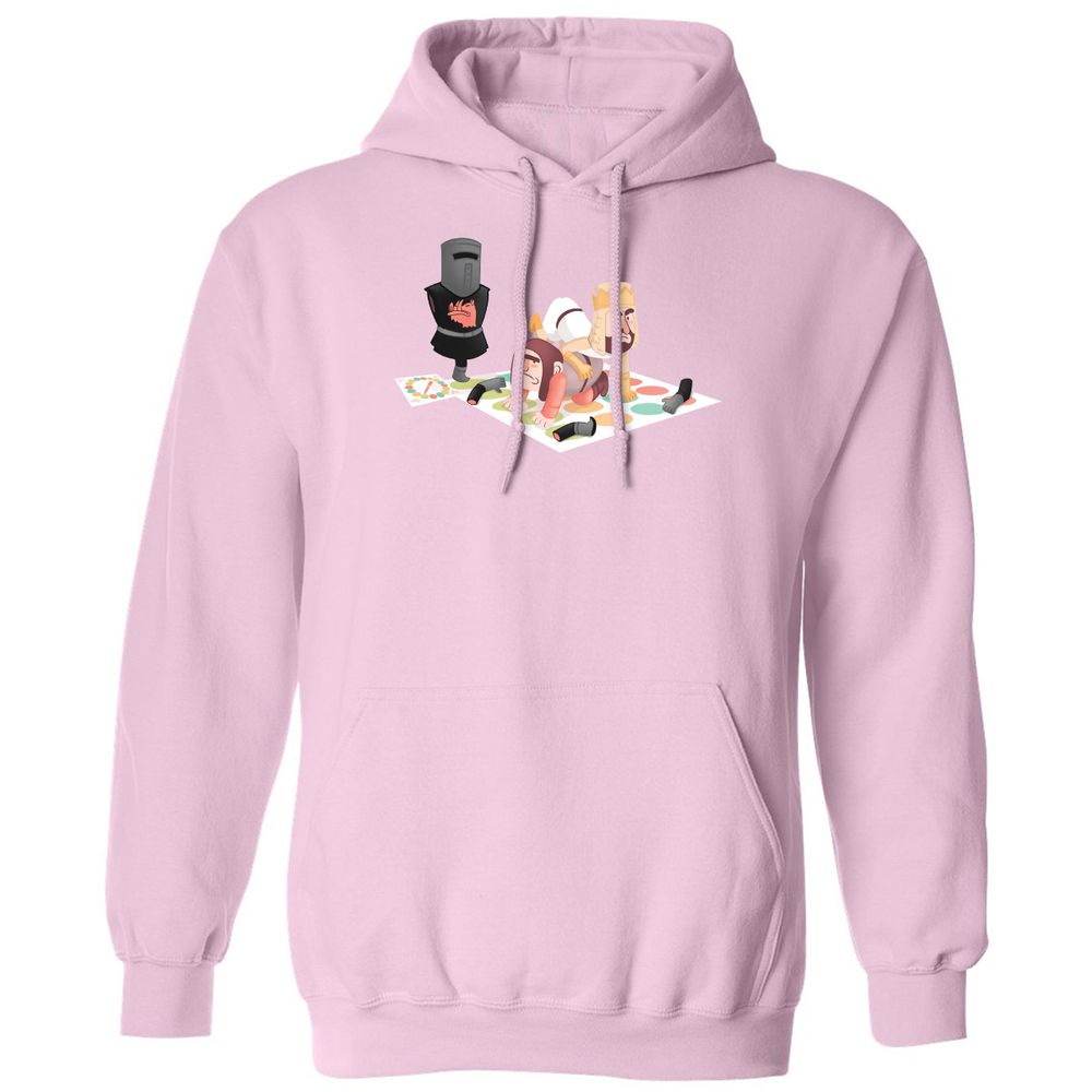 Classic Unisex Hoodie - RZ9U5VKT - Light Pink - 3