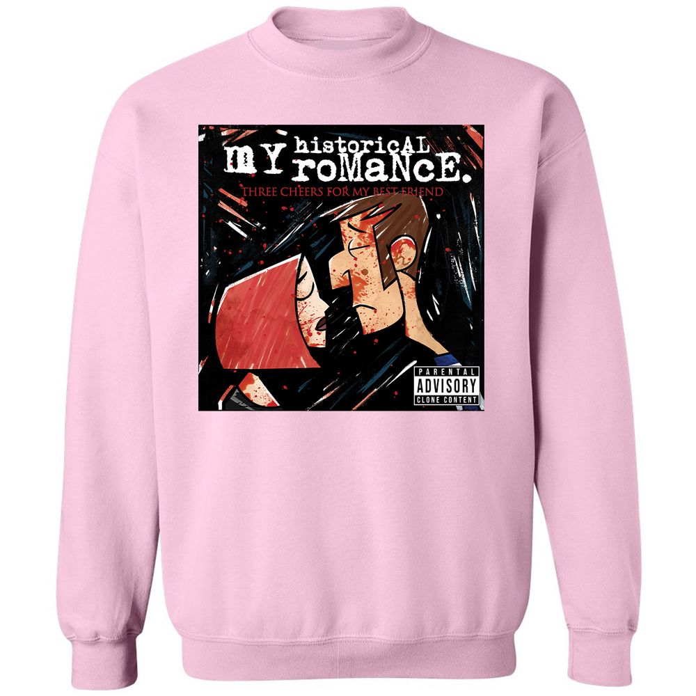 Classic Unisex Sweatshirt - G91RDF2Y - Light Pink - 3