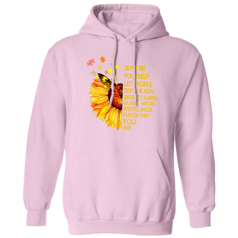 Classic Unisex Hoodie - T9U53BMC - Light Pink - 3