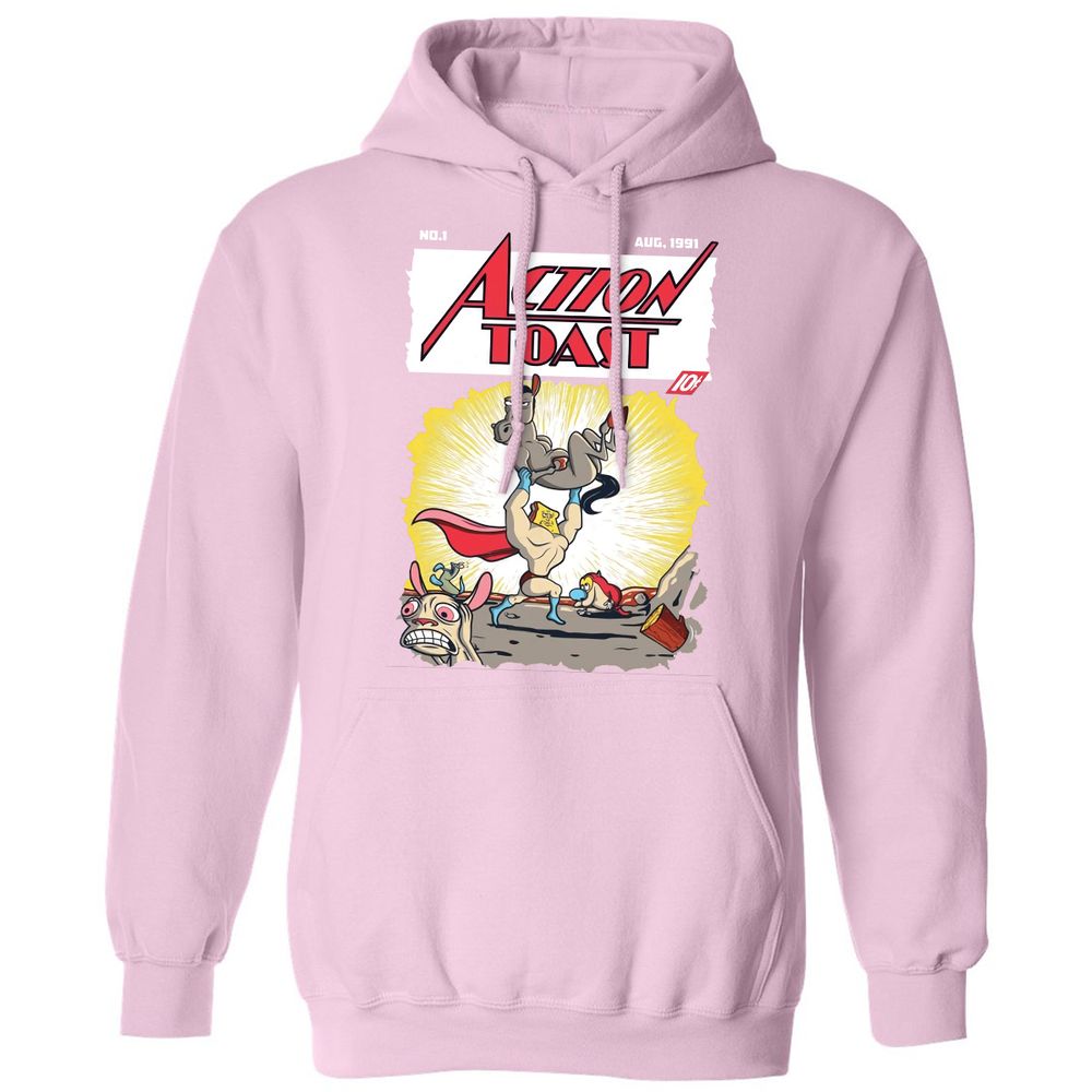 Classic Unisex Hoodie - KPG5XYMG - Light Pink - 3