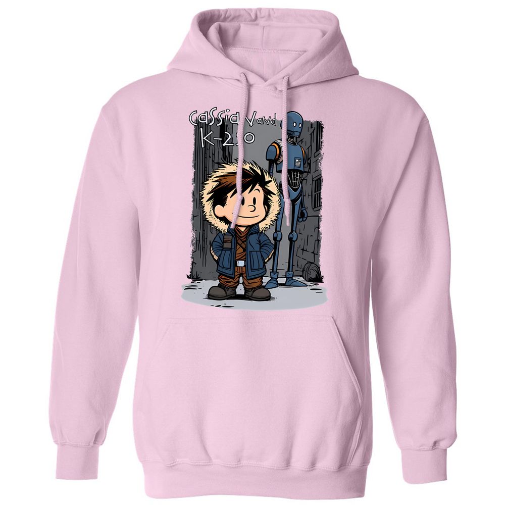 Classic Unisex Hoodie - SGWX52AC - Light Pink - 3