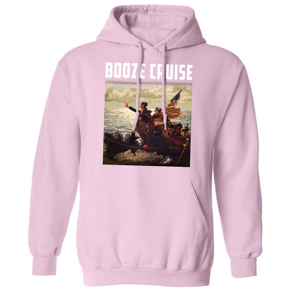 Classic Unisex Hoodie - 9455GQND - Light Pink - 3