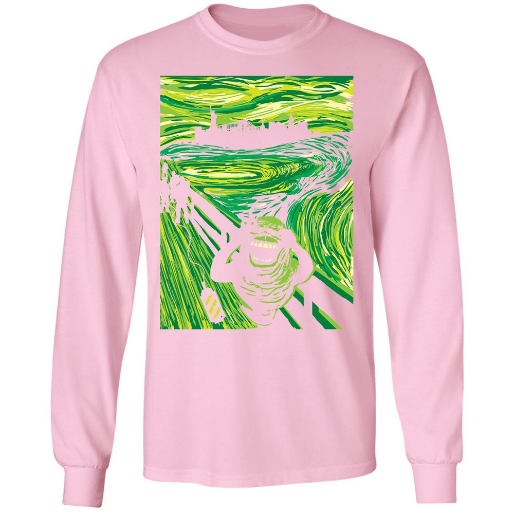 Long Sleeve T-Shirt - T4E61LLH - Light Pink - 3