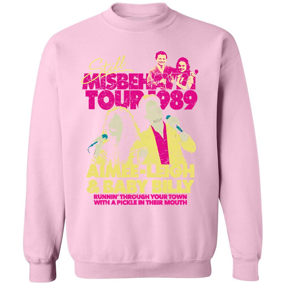 Classic Unisex Sweatshirt - F9Q5U9CC - Light Pink - 3