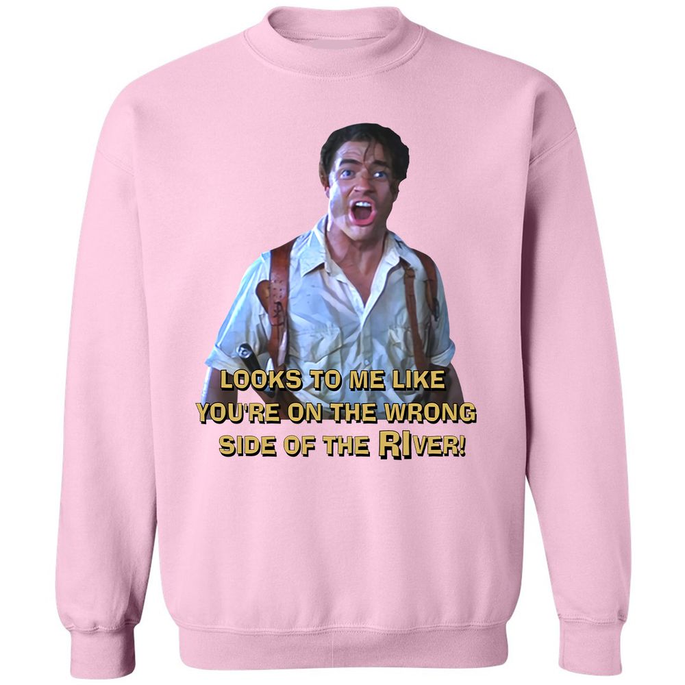 Classic Unisex Sweatshirt - Y9H5DXX2 - Light Pink - 3