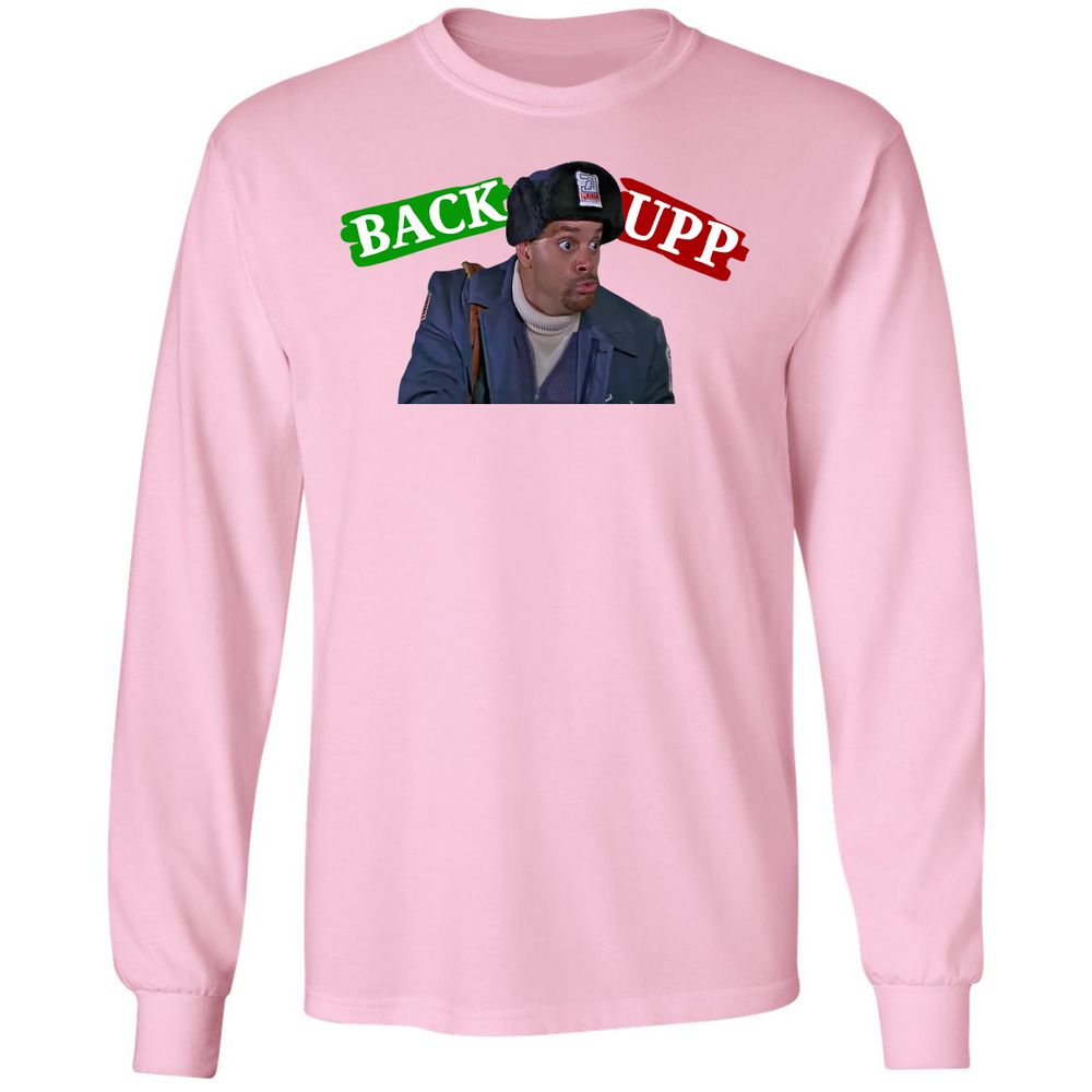 Long Sleeve T-Shirt - YWLQJCY9 - Light Pink - 3