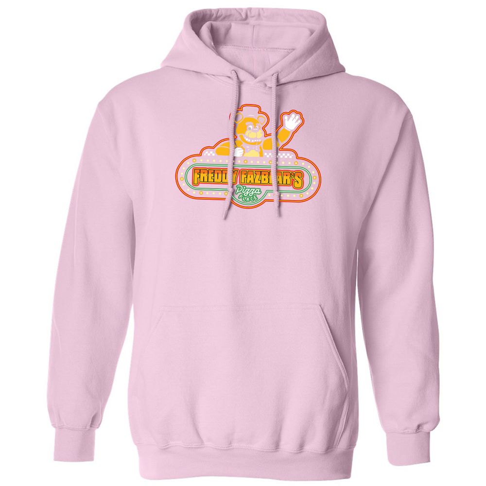 Classic Unisex Hoodie - H3XYFPA8 - Light Pink - 3