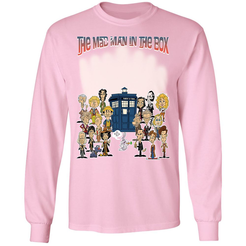 Long Sleeve T-Shirt - KCG77V7U - Light Pink - 3