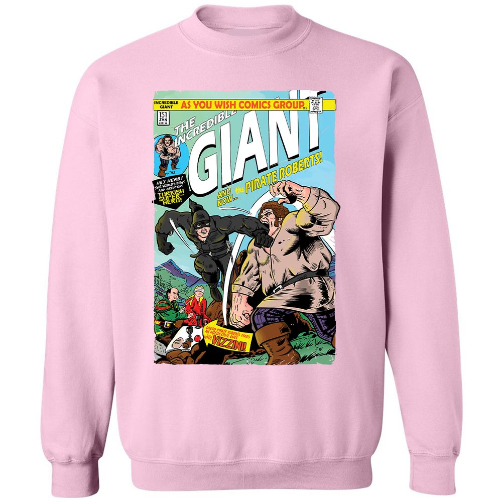 Classic Unisex Sweatshirt - 5U1ZE32Q - Light Pink - 3