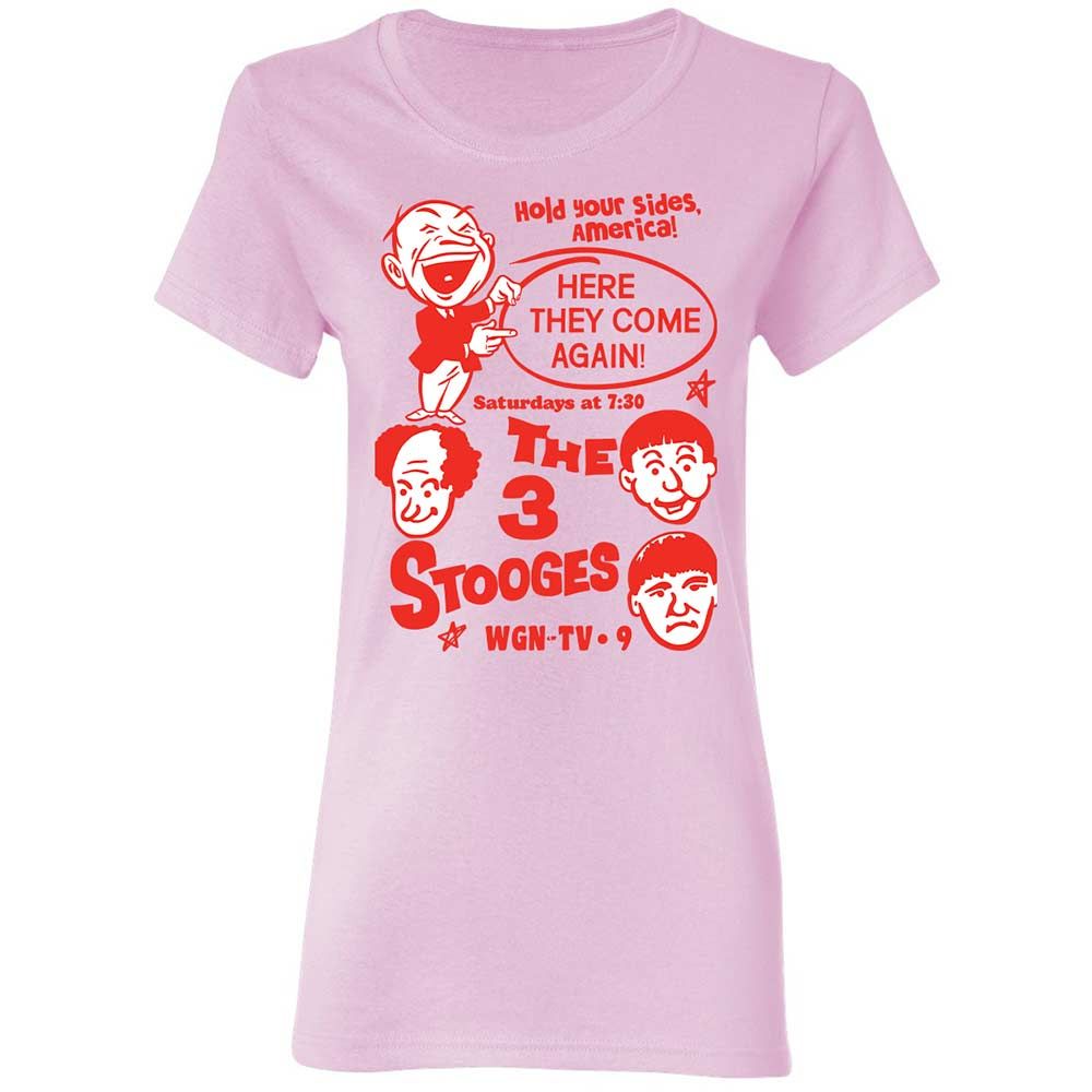 The 3 Stooges - Light Pink - 3