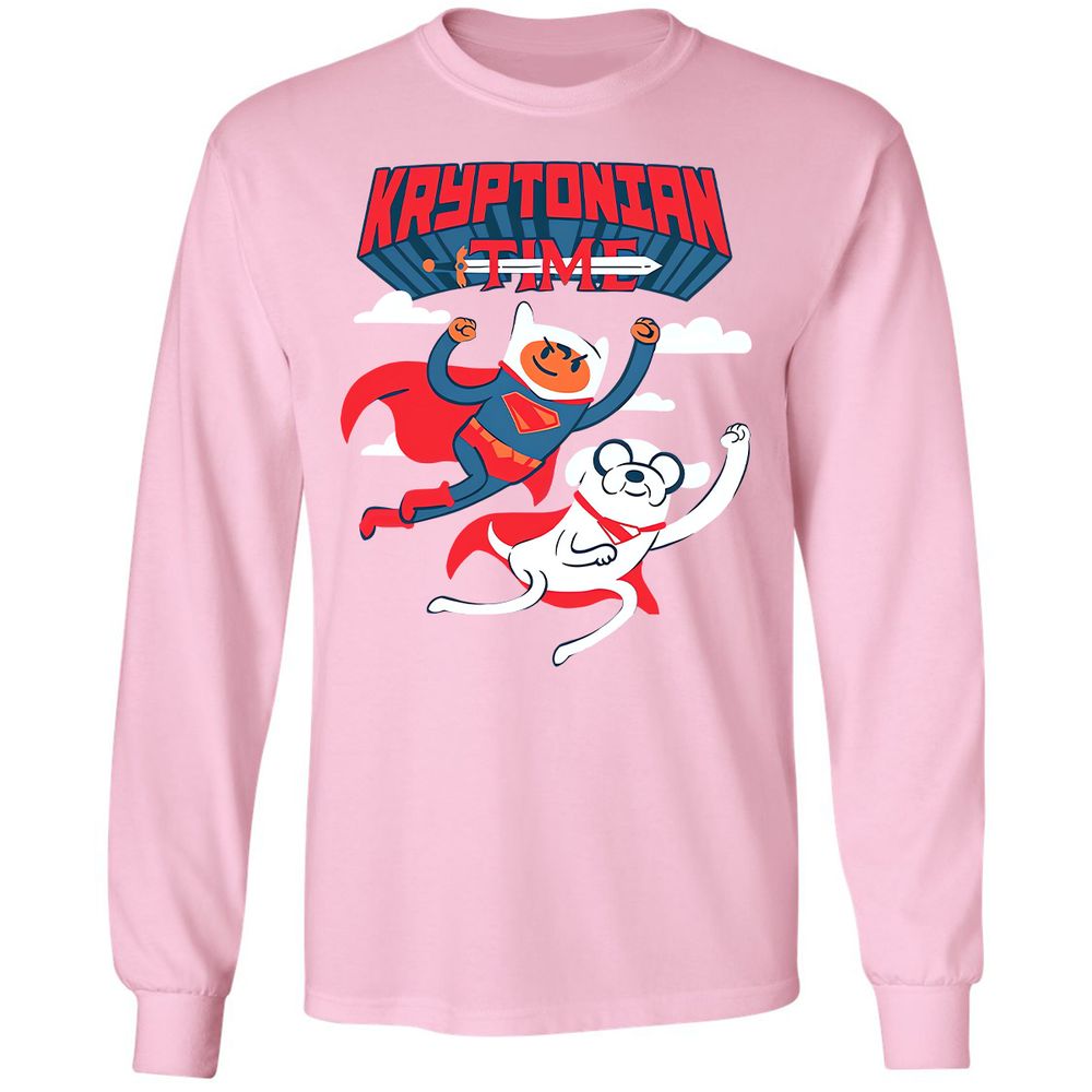 Long Sleeve T-Shirt - XML8QSM1 - Light Pink - 3